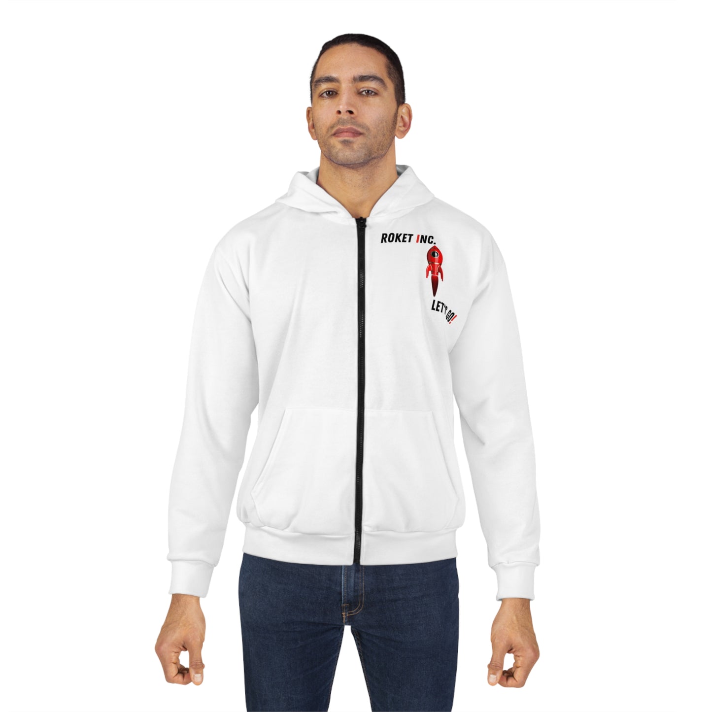 Roket Inc. Zip Hoodie - Let's Go!