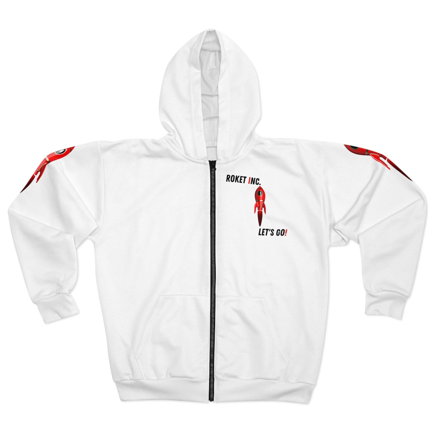 Roket Inc. Zip Hoodie - Let's Go!