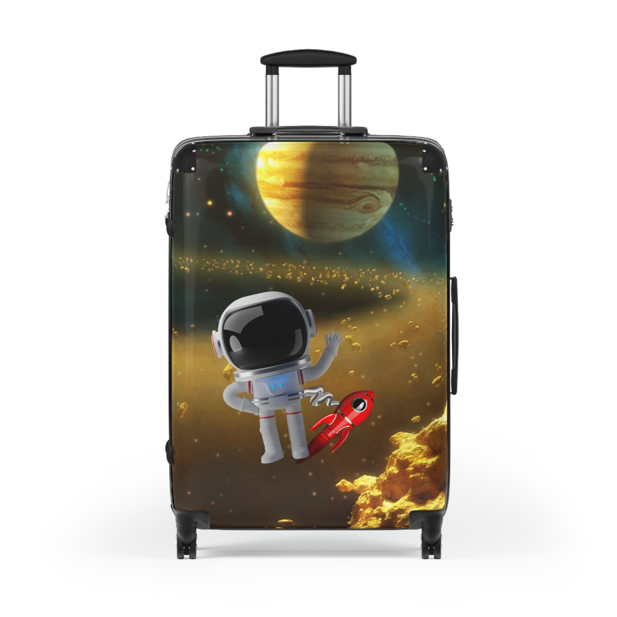 'Flight to the Galaxy' - The Space Junk Empire Suitcase Sticker