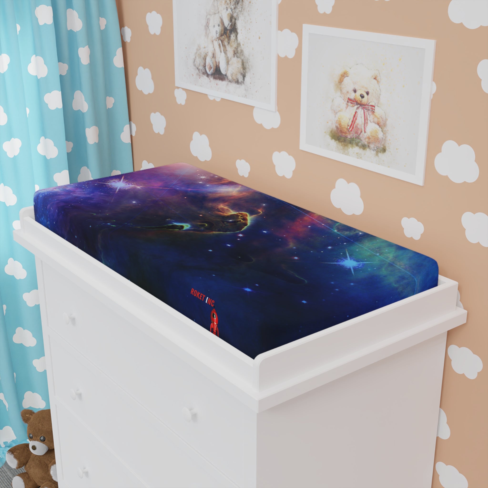 Space Change Mat Cover - The Space Junk Empire