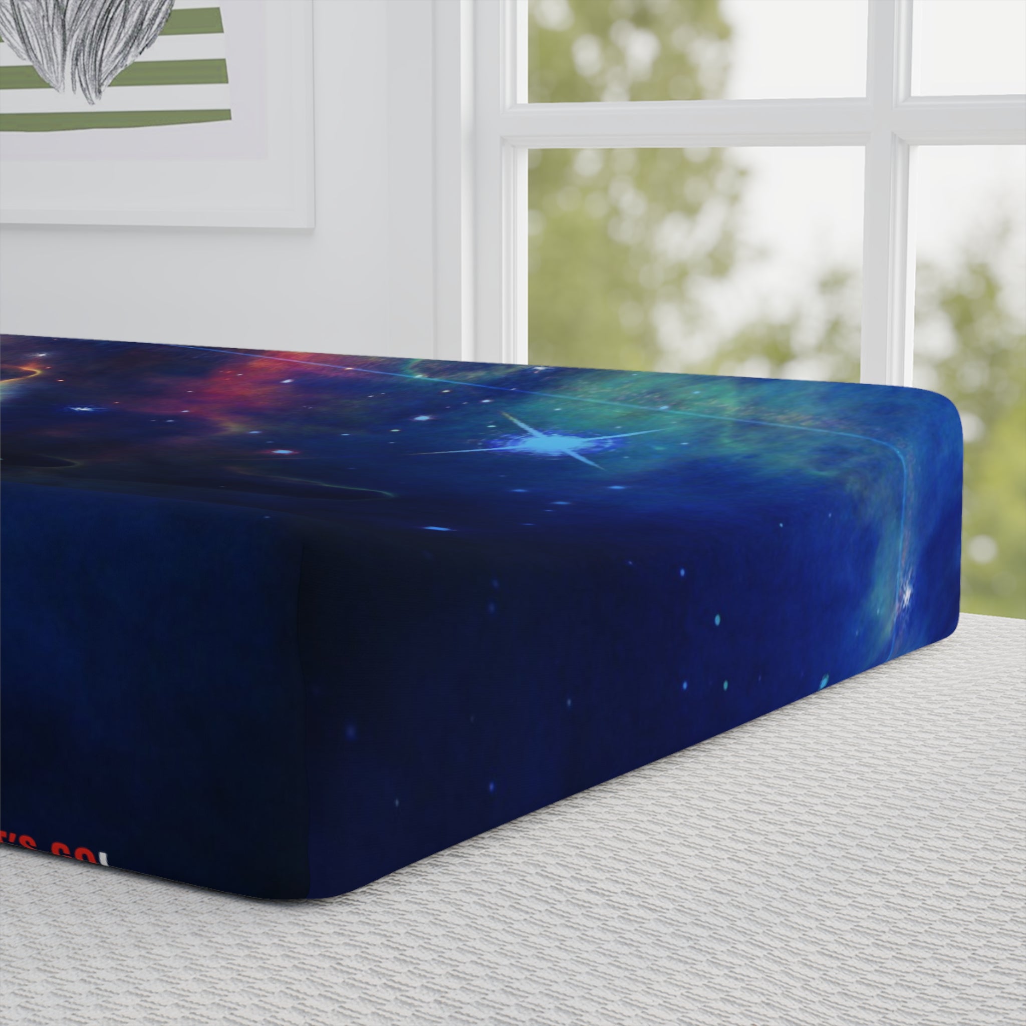 Space Change Mat Cover - The Space Junk Empire