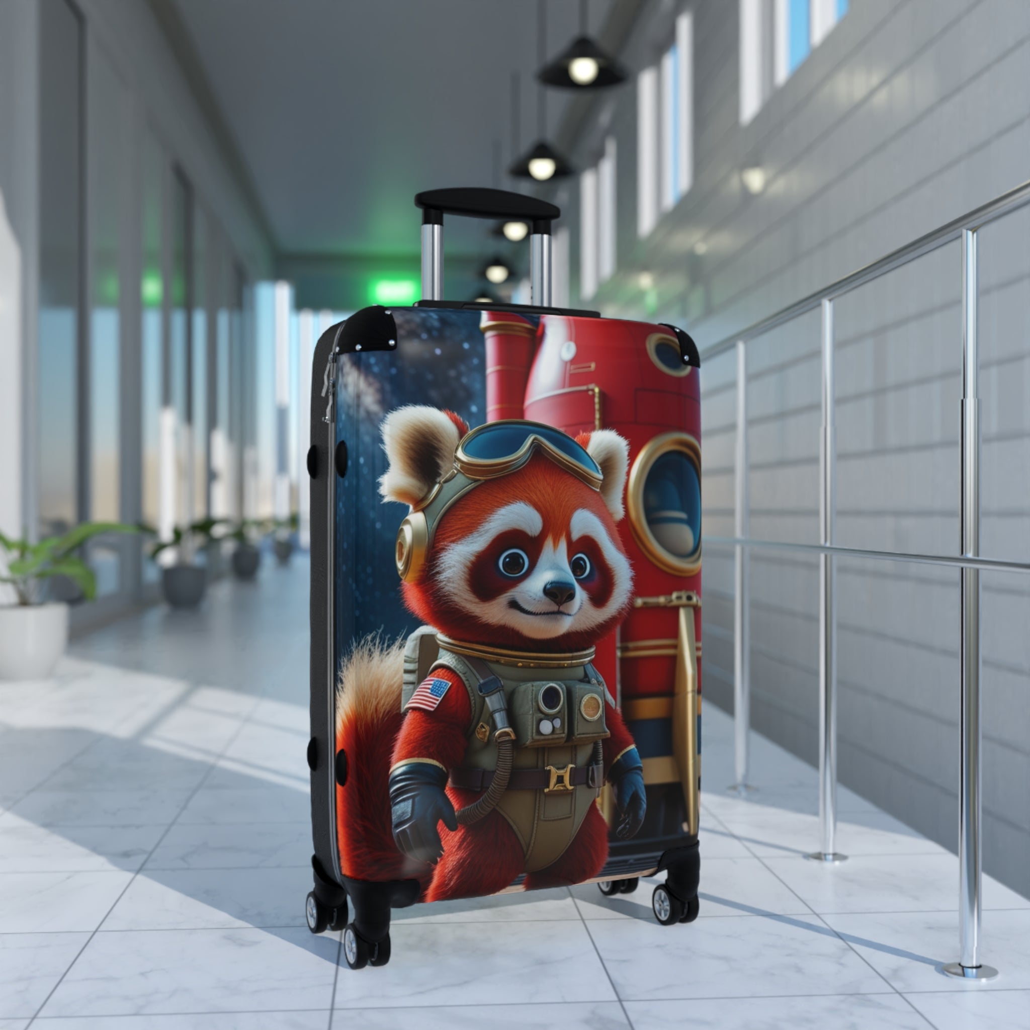 'Marz' to Space! - The Space Junk Empire Suitcase Sticker