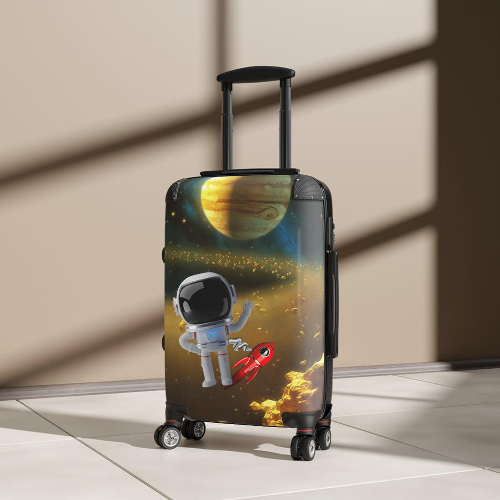 'Flight to the Galaxy' - The Space Junk Empire Suitcase Sticker