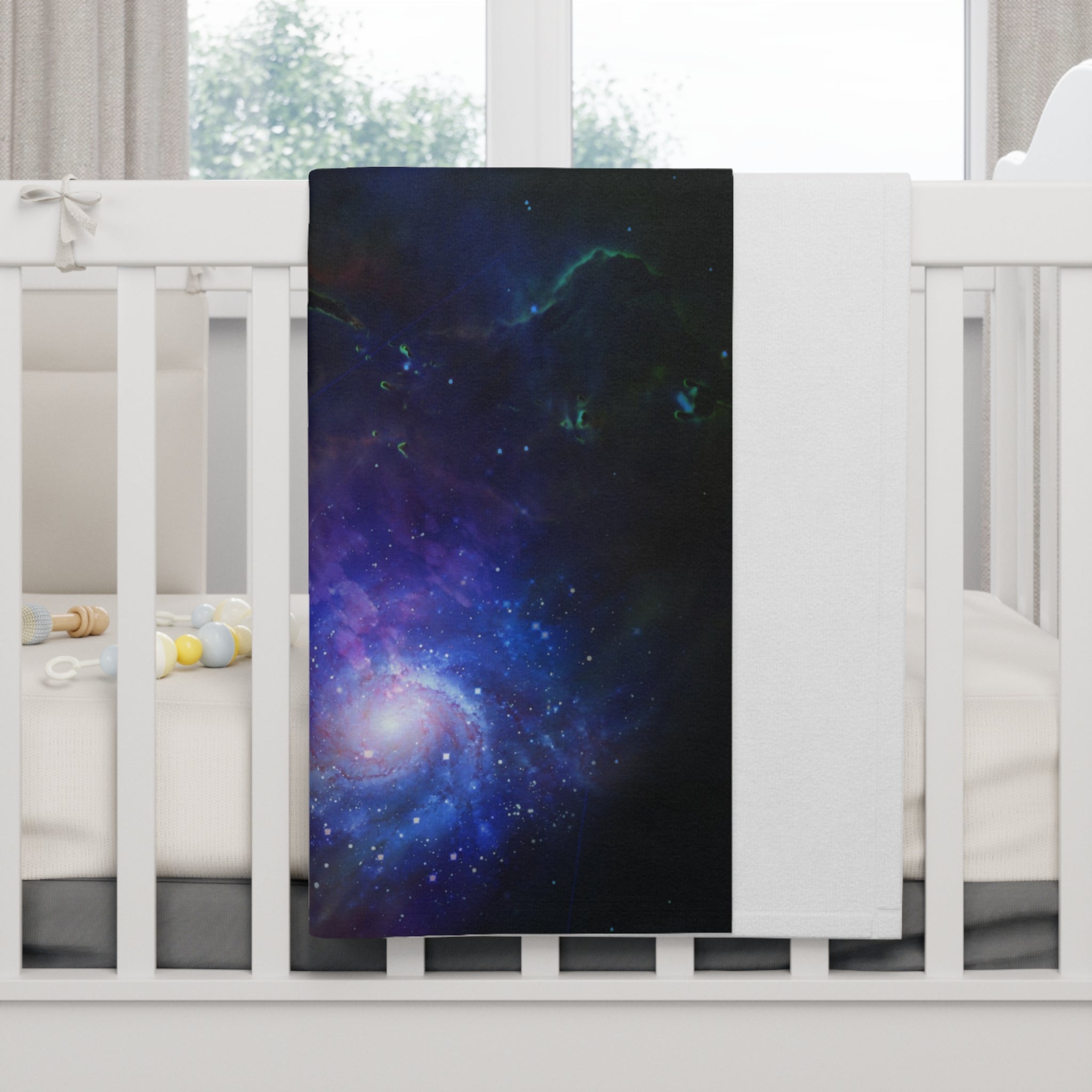 Galaxy Nebula Baby Blanket - The Space Junk Empire