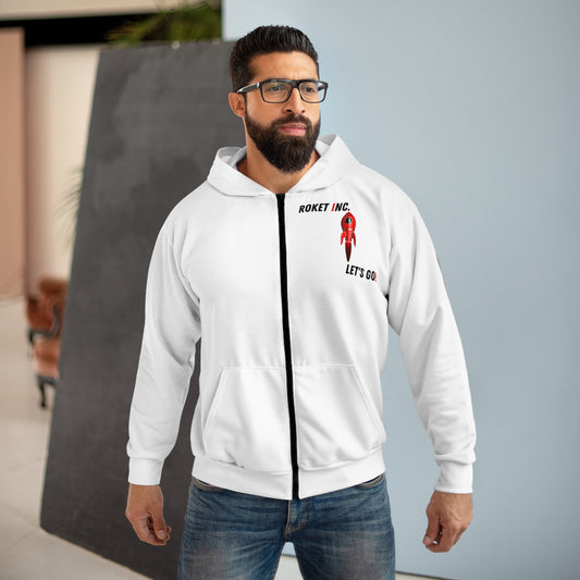Roket Inc. Zip Hoodie - Let's Go!